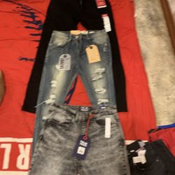  New Men's Pants (All  Different Name Brands)