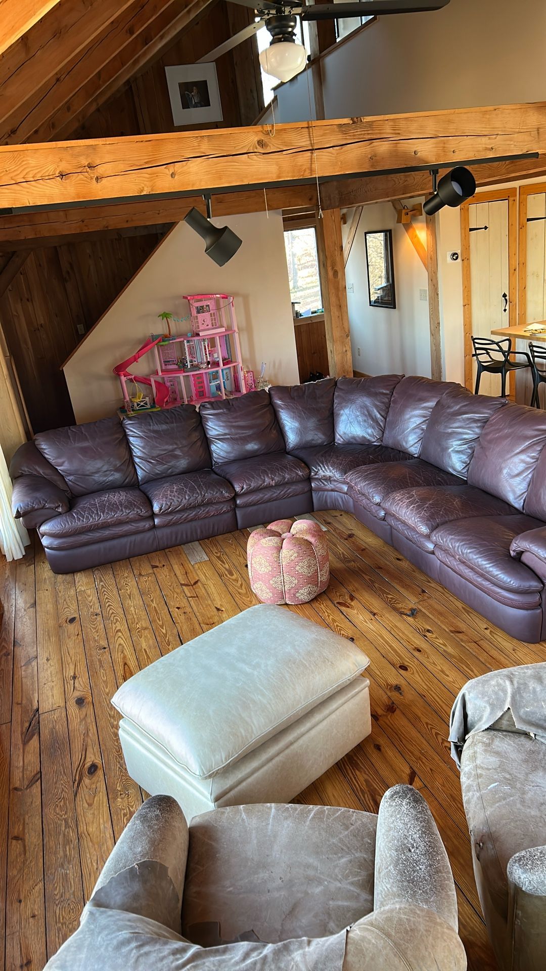 Natuzzi Leather Sectional