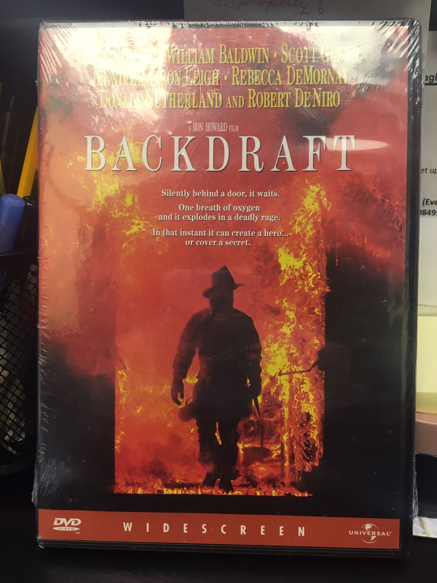 Back draft dvd & point of origin dvd brand new