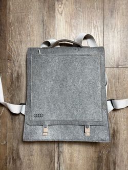 Audi x M.R.K.T. Grey Felt Backpack