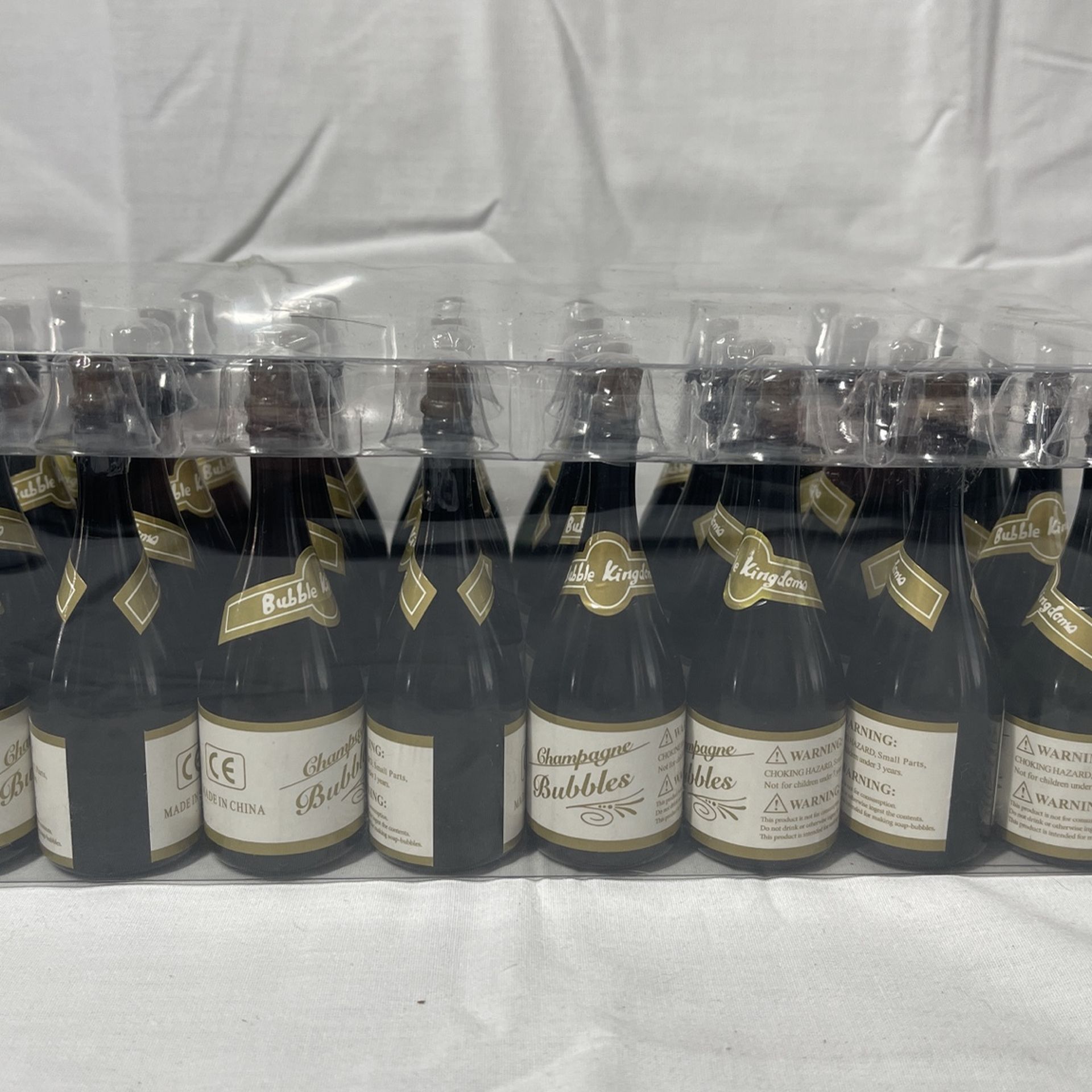 Champagne Bottle Bubble Set