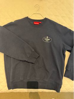Supreme M Men’s Navy Crewneck Sweatshirt