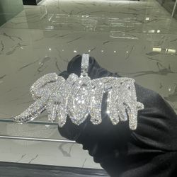 VVS PASSES DIAMOND TESTER Custom Pendants - Crazy Shine, Heavy and solid pendants - Start your own Custom Piece 