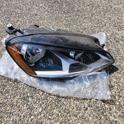 Driver & Passenger Side Halogen Headlight For Volkswagen Golf MK7 2015-2016-2017