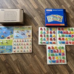 Brand New Puzzle Sets And baby Lounger