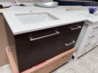 Wall mount 36” bathroom cabinet