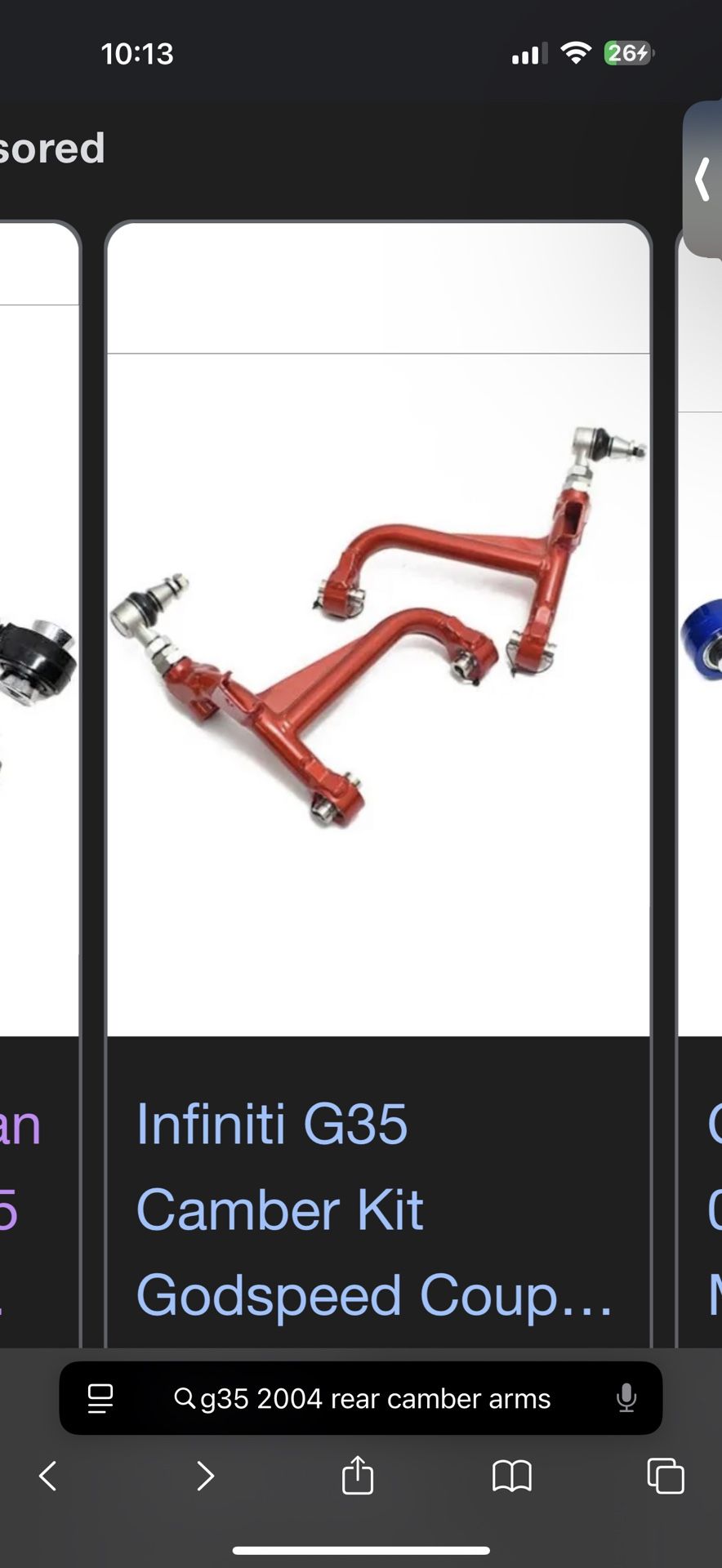 For a G35 2004-2006
