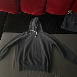 Polo Ralph Lauren Black Hoodie and Sweatpants Set