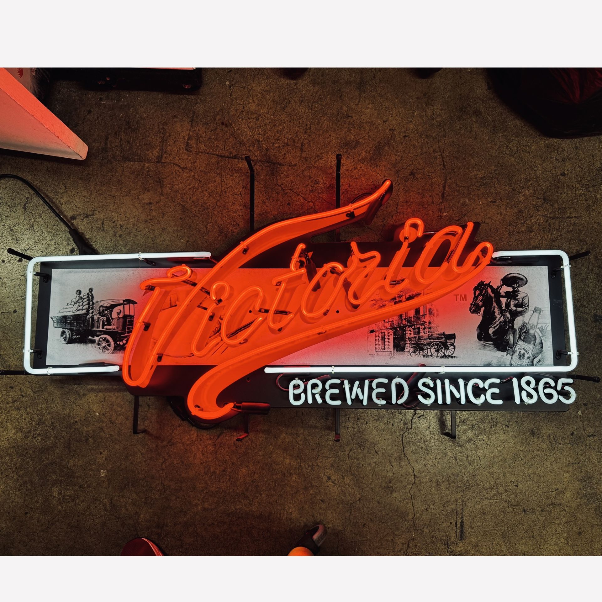 Victoria Beer Neon Sign