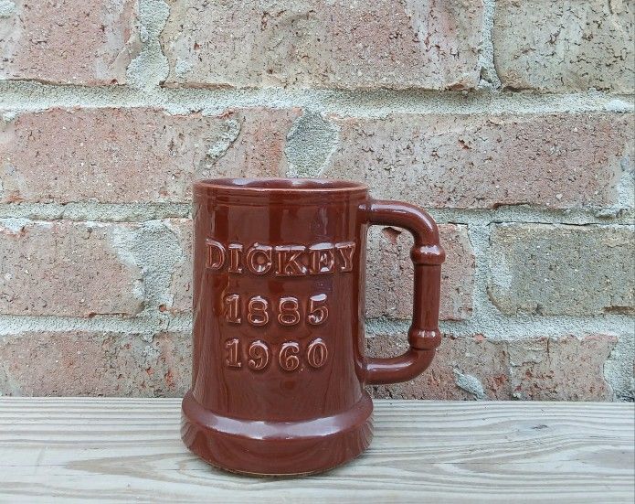 Vintage W. S. Dickey Clay 75th Year Commemorative Mug