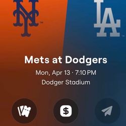 Dodgers vs Mets