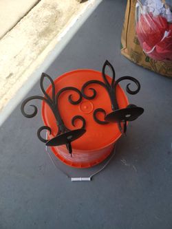 2 beautiful candleholders