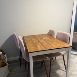 Dining Table With Chairs 
