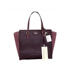 Kate Spade Hadlee Laurel Way Haircalf Deepplum Purse