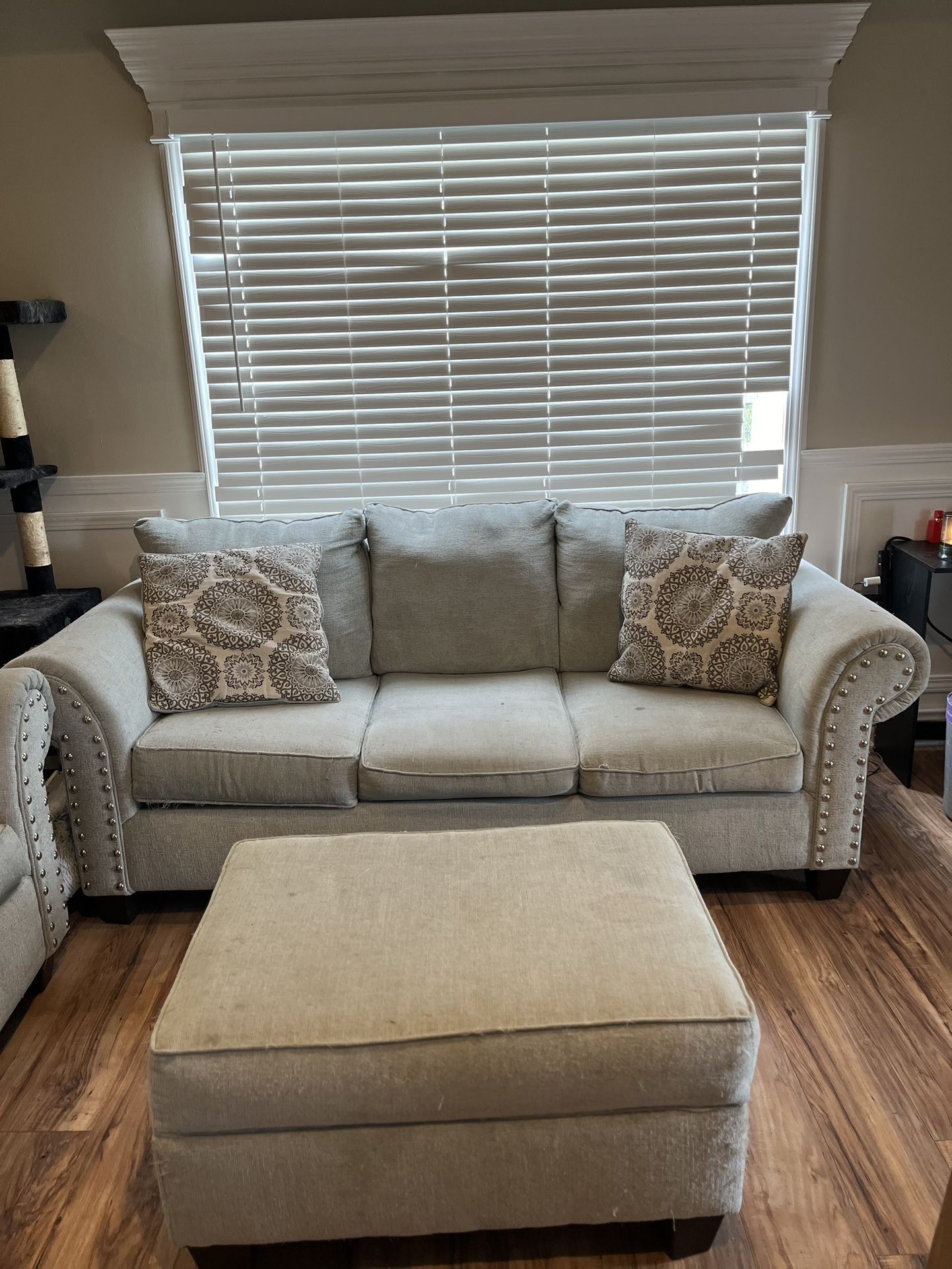 Deeply Loved Couches & Ottoman Set