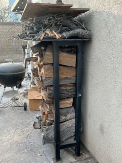 Fire Logs with Rack