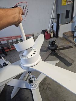 Ventiladores blancos
