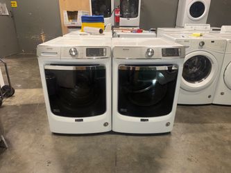 MAYTAG XL CAPACITY WASHER DRYER ELECTRIC SET FREE DELIVERY