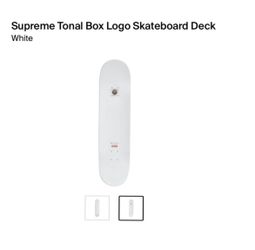 Supreme Tonal Skate Deck – Coast Board Shop
