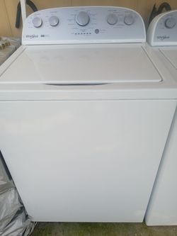 2 AND 1 REALLY NICE WHIRLPOOL WASHER AND DRYER SET