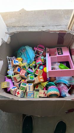 Box of toys