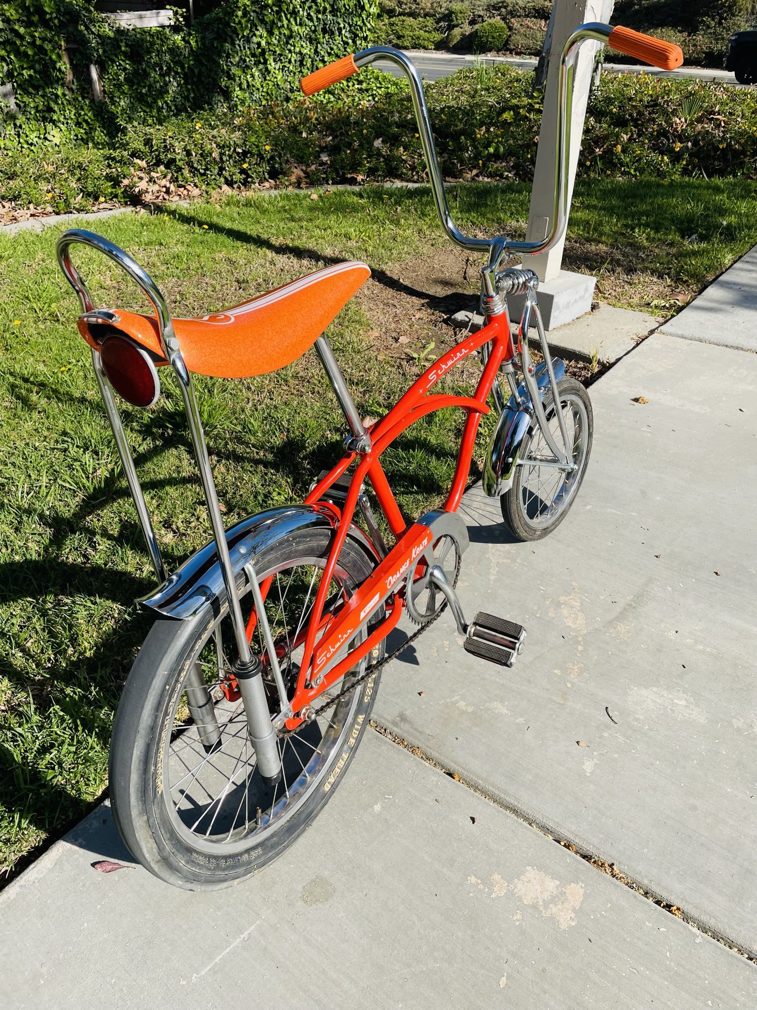 1998 Schwinn Stingray Repop Orange Krate