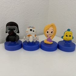 $5 for (4) Mini Disney/Star Wars McDonalds Figurines