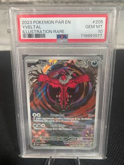 PSA 10 Yveltal Illustration Rare Pokemon Card #205