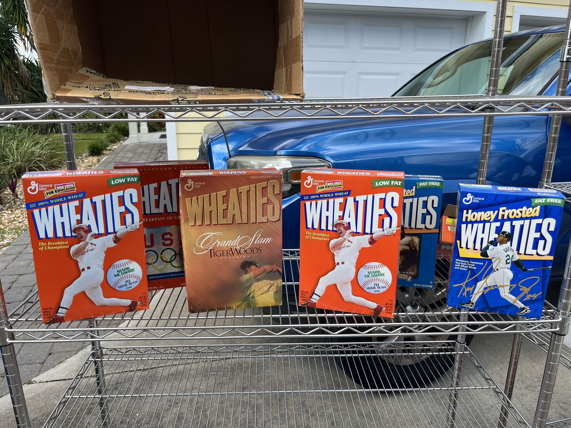 Wheaties Collectible Boxes Unopened