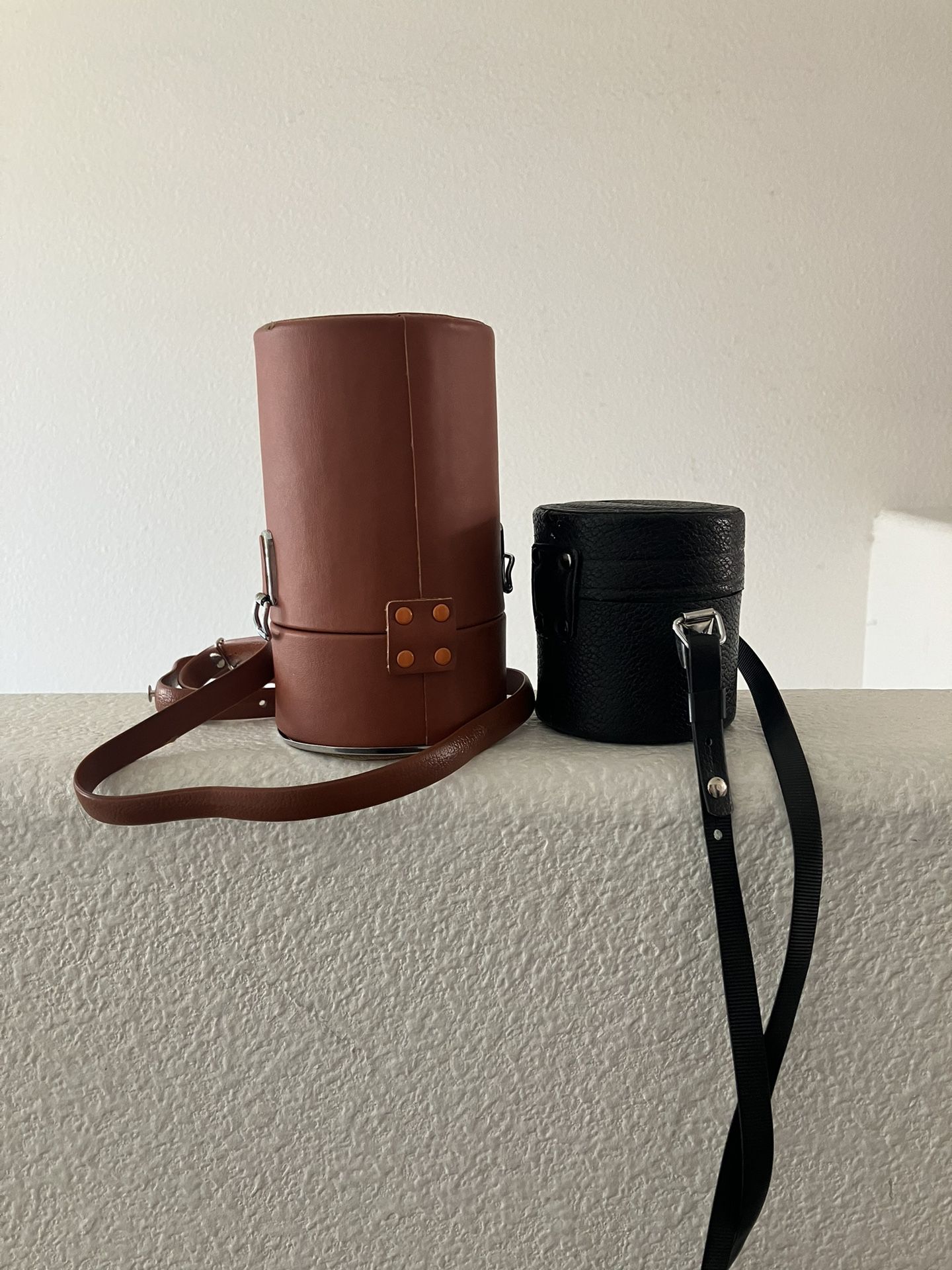 Leather Camera Lens Cover 