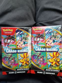 Sealed pokemon chaos rising booster bundles