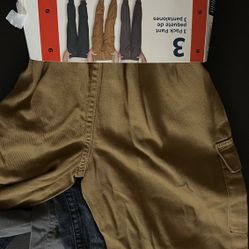 Pekkle Kids 3 Pack Pants Size 6