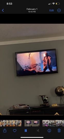 50” Tv With Mount