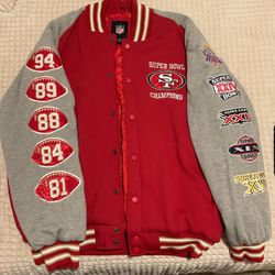 New Jacket Of The 49Ers Extra Large