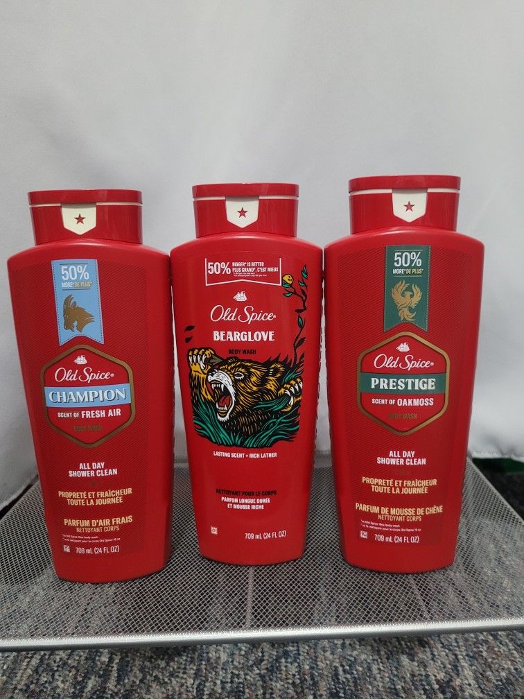 Old Spice Body Wash Bundle