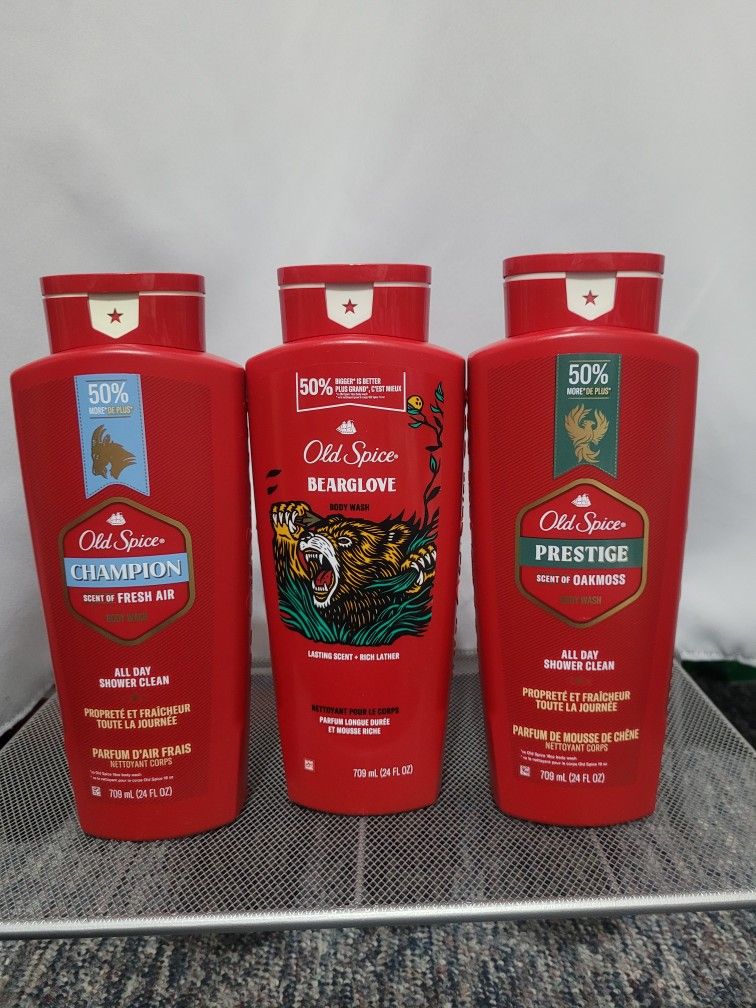 Old Spice Body Wash Bundle 