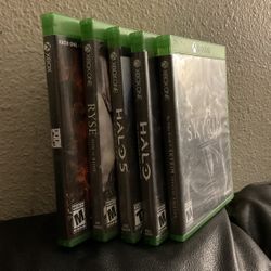 XBOX Games, Doom, Ryse, Halo, Skyrim