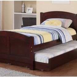 Twin Size Bed w/ Trundle