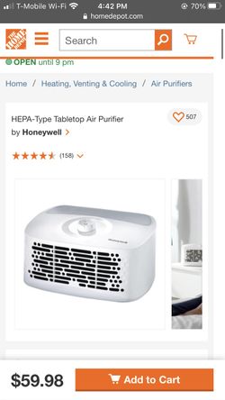 Honeywell air purifier