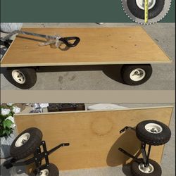 Flatbed Wagon Truck Cart 