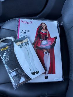Little Red Adult Small Costume