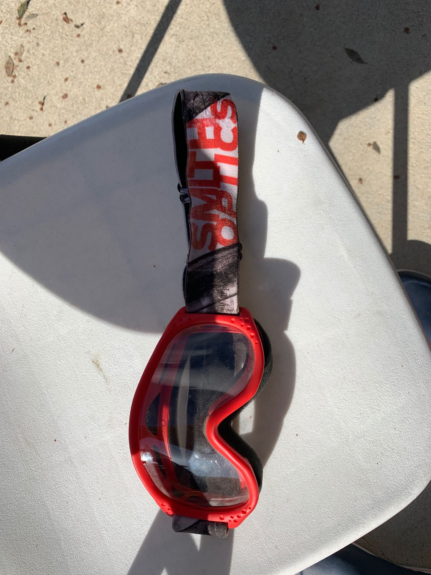 Very small pair of Smith Dirt Bike Goggles