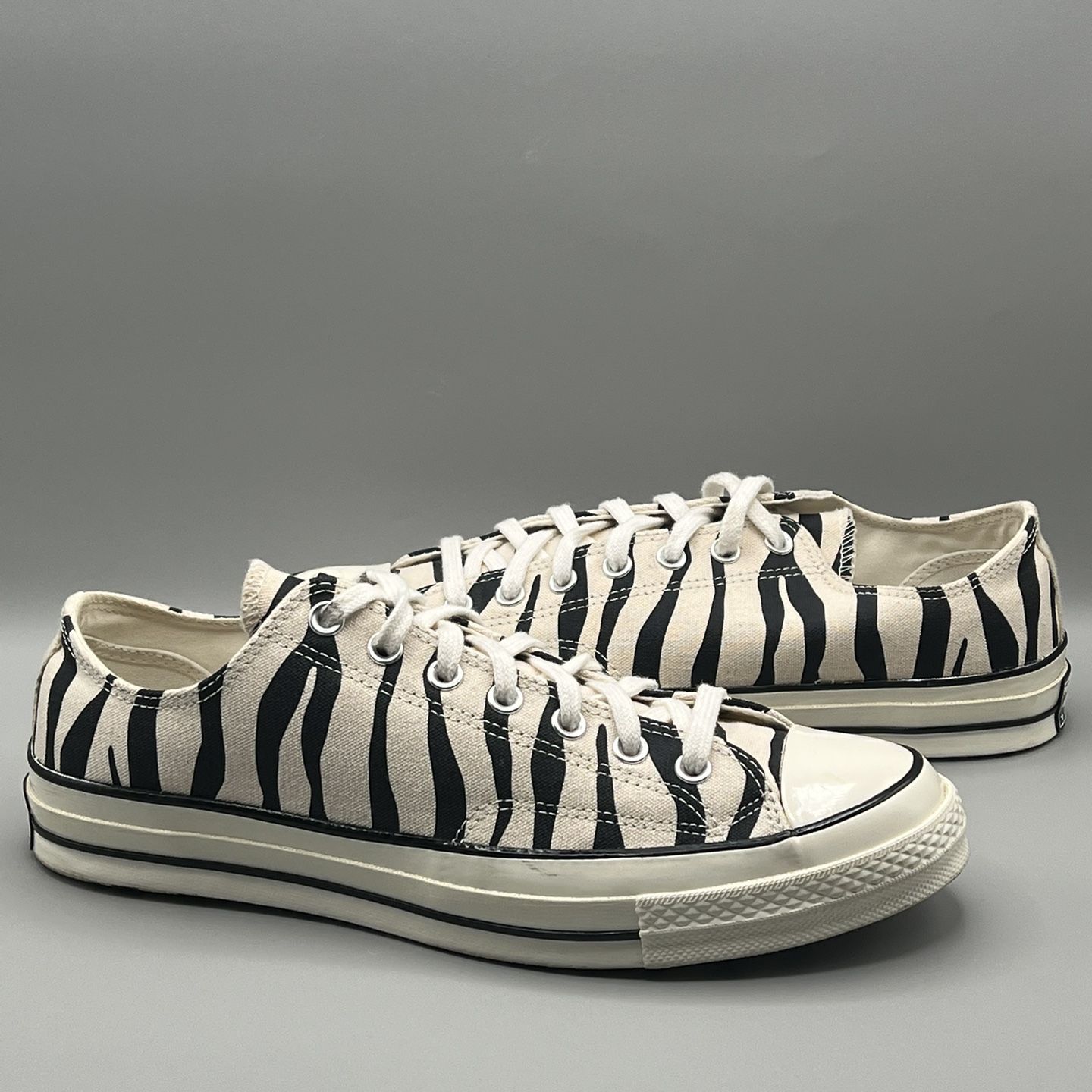 Converse Chuck Taylor 70 OX Black & and White Zebra Stripes