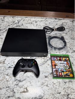Xbox one X 1TB black console