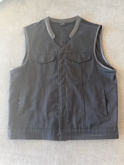 First MFG motorcycle vest