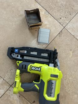 Ryobi 18V One+16 Ga Straight Finish Nailer