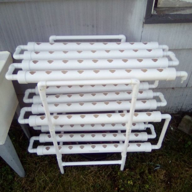 Hydroponics 108 Plant, 3 Tier Pipeline Set Up