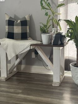 Farm House decor Bench 