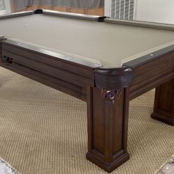 Pool Table 8ft- Brunswick- Like New- Free Delivery