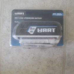 HART 40 Volts 4.0Ah Lithium-Ion Battery

